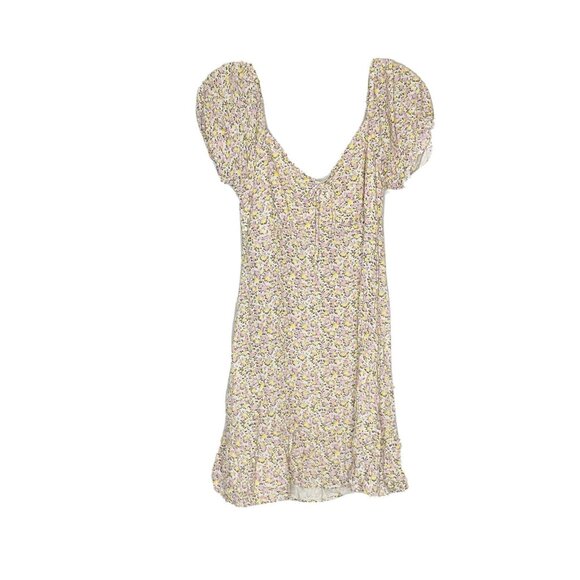 Wild Fable Multi Color Floral Ruffle Mini Dress S New - Picture 1 of 3